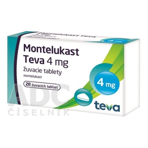 Купити Монтелукаст Тева 4 мг ціна з доставкою по Україні